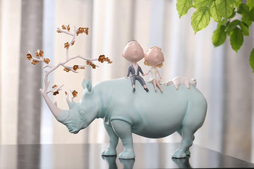 恋爱的犀牛/蓝色/500版/吴琼 商品图0