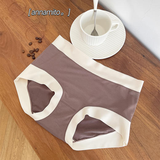 老米优品 / 3条装！飓舒服！飓好穿！简直就是神仙质感！《奶油系列—莫代尔中篙腰女士内裤》保证你穿了就想把它焊在身上，完全无感的一款，亲肤感真的像面膜般软软糯糯！NK210901A 商品图3