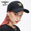 BOY 21金色老鹰叠印情侣棒球鸭舌帽B213NT904102 商品缩略图0