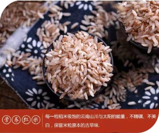 【云南省怒江州兰坪县】沧江红软 米2.5kg/袋 商品图1