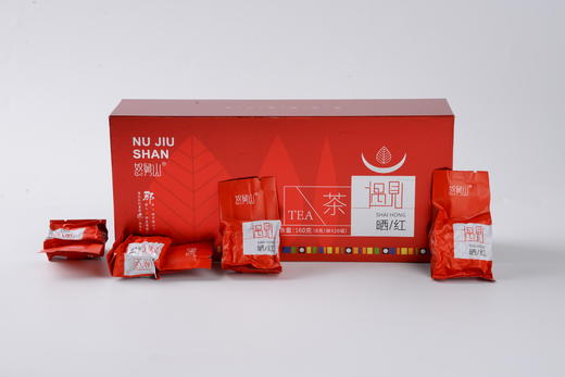 【云南省怒江州福贡县】老姆登高 山晒绿茶 /晒红茶   160g(8g/袋 *20袋)*2盒/提 商品图2