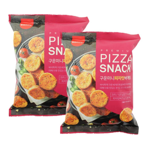 【2捆绑】三立 披萨味面包干120g【中】 商品图0