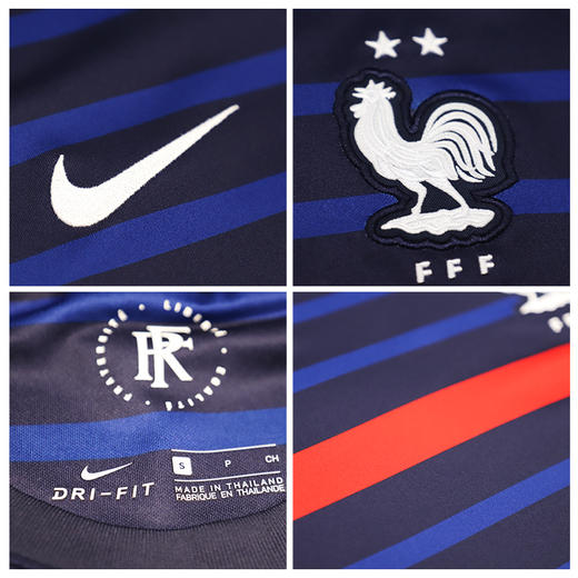 【送球员印号】SFS耐克正版 2021欧洲杯法国队主场球衣球迷短袖足球服CD0700-498 商品图3