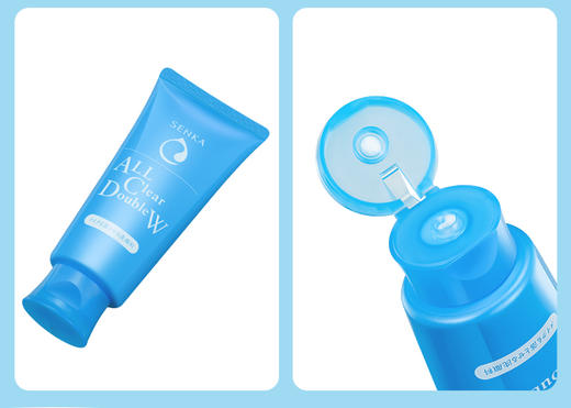 日本进口资生堂 珊珂 蚕丝卸妆洁面乳两支 商品图1