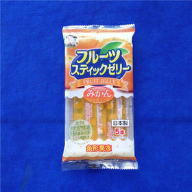 苹果+蜜桔口味条形果冻