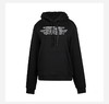 BURBERRY/博柏利女士Logo徽标字母印花连帽卫衣黑色 商品缩略图0