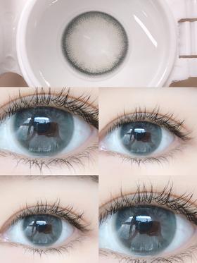 FLAX GREY GREEN亚麻薄荷灰绿「含硅水凝胶」年抛型  0/100/125/150/175/200/225/750度现货，其他度数缺