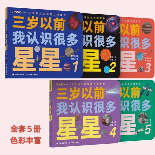 PNSO早教启蒙书认知能力培育书《三岁以前我认识很多星星》 商品图2
