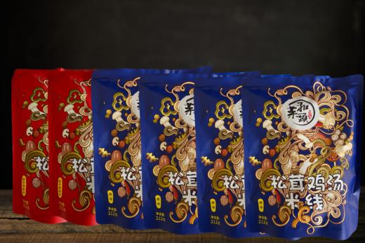 和菜头牌松茸鸡汤米线 3袋装/6袋装 商品图0