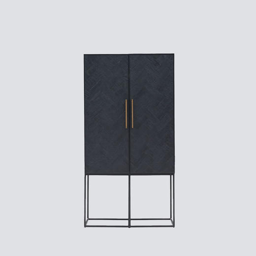 NS家居nsfurniture木制铁艺装饰柜酒柜储物柜餐边柜NSCB-HL5113-RK 商品图0