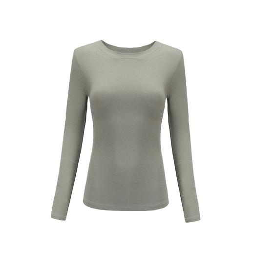 【授权商品】samewills秋冬女装卡戴珊性感圆领长袖T恤打底衫【165190】 商品图4