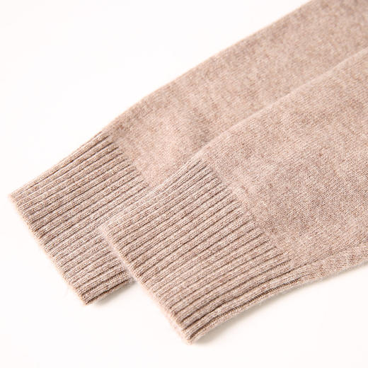 EITIE爱特爱秋季新款显瘦宽松舒适高领保暖纯羊毛套头针织衫C2101810 商品图10