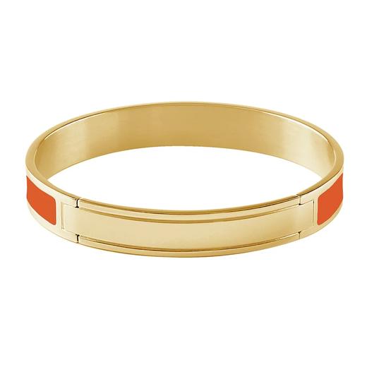 北京仓｜Dyrberg Kern-Pennika-珊瑚色 椭圆形 手镯［丹麦设计师］ 商品图3