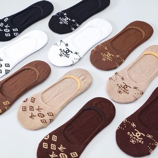 3双装 网红不掉跟隐形棉防臭袜 商品图2