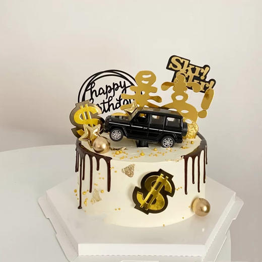 【大奔男神30】叮当CAKE爆款生日蛋糕-鲜果奶油蛋糕 商品图0