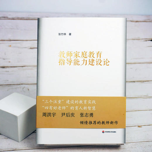 教师家庭教育指导能力建设论 培育教师家教指导力 中小学教师专业素养  张竹林著 家教心理 商品图1
