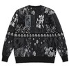 太平鸟男装 2021秋季新款纯棉花卉刺绣毛衫B1EAB3201 商品缩略图3
