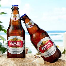 【29.9元/箱】燕京瓶装U8特酿啤酒8度500ml*6（050163502）