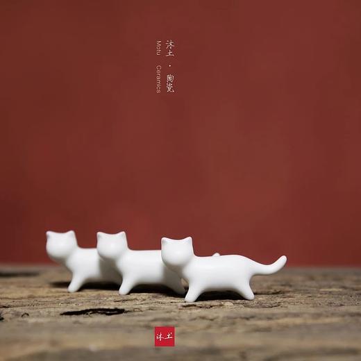 原创可爱萌猫“回眸”系列陶瓷礼物摆件【下单赠价值29.9元炫彩杯】 商品图1