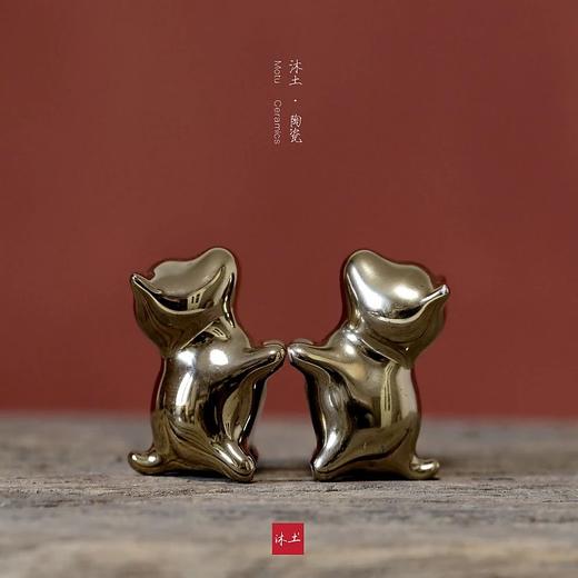 原创经典萌狗“福”系列陶瓷摆件【下单赠价值29.9元炫彩杯】 商品图2