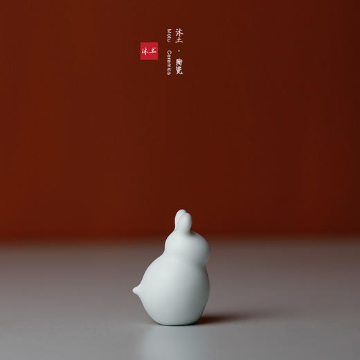 原创经典萌兔“相依”系列陶瓷摆件礼物【下单礼盒装赠价值92元“漫步”萌猫黑白一对】 商品图4