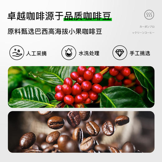 【全新日本shou身黑科技】日本协和SUSUMOTOYA“躺瘦”阻碳咖啡阻断油脂吸收燃烧体内多余脂肪甄选巴西小果咖啡豆冰滴冷萃 商品图2