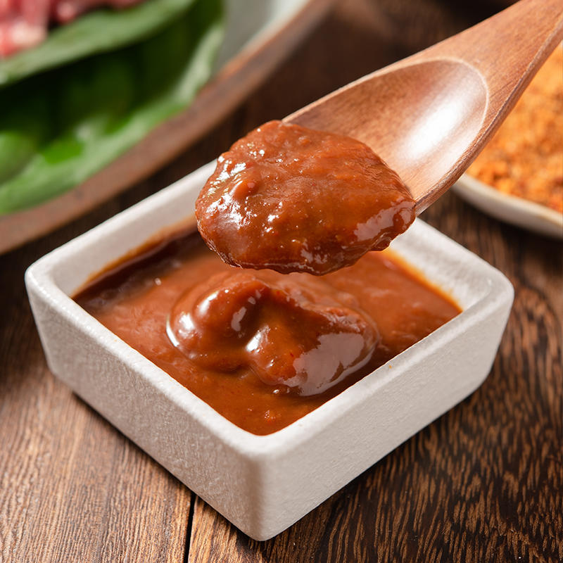 百钻韩式烤肉蘸酱 烧烤专用蘸料烤肉腌料甜辣酱厨房家用调料350g