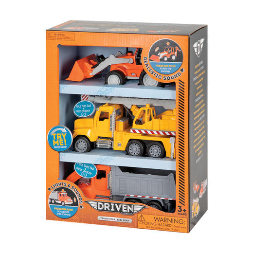 北美Driven 迷你车队套装/救援车队套装/城市建设车队套装/工程车队套装-【玩具】 商品图2