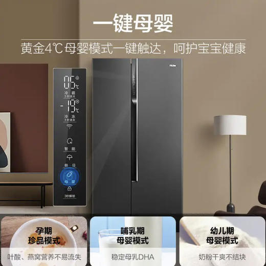 海尔（Haier）冰箱BCD-531WGHSS5ED9U1 商品图3