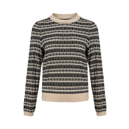 VIMAGE纬漫纪秋季新款显瘦舒适套头针织衫V1601203 商品图3