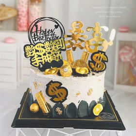 【数钱人生】叮当CAKE爆款生日蛋糕-鲜果奶油蛋糕