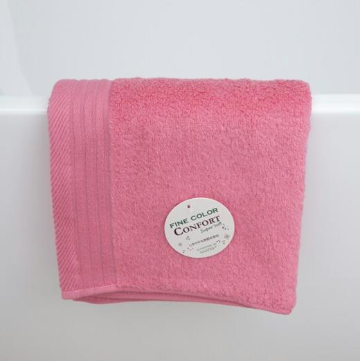 日本那须藤唯美素色无捻粉色方巾 商品图0