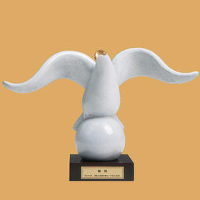 宇达青铜全铜摆件《翱翔》仿复制国礼 家居 装饰 工艺礼品 摆件