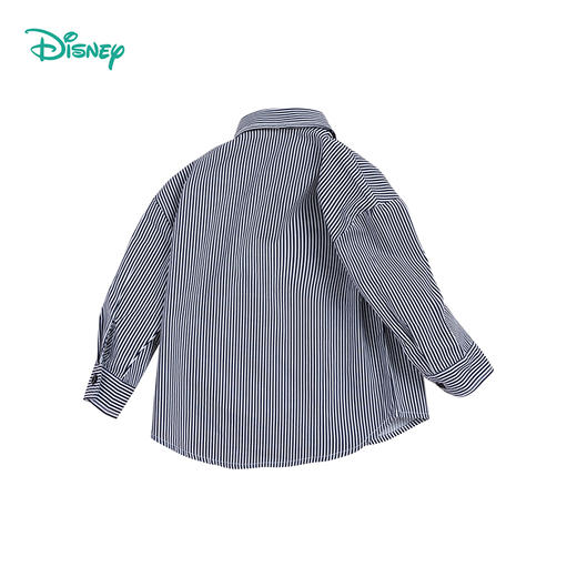 迪士尼男童儿童春秋帅气潮长袖衬衫翻领polo衫 商品图5