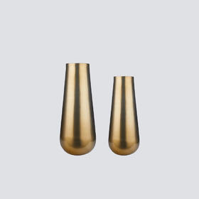 NS家居nsfurniture进口金属高低花瓶-NSDE-PH170*Brass/PH171