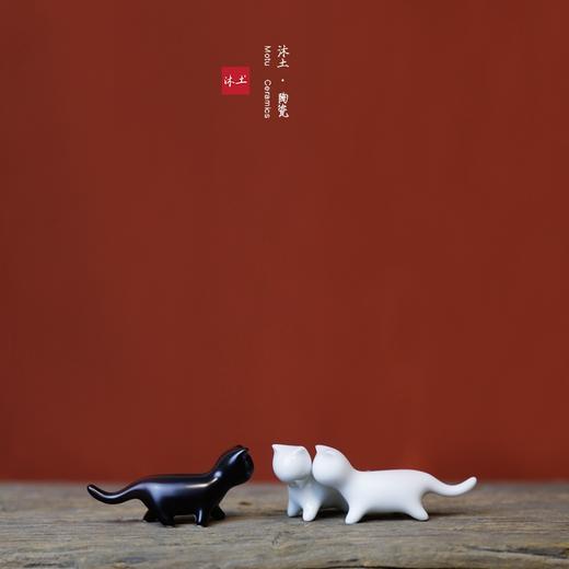 原创经典萌猫“漫步”系列陶瓷摆件礼物【下单赠价值29.9元炫彩杯】 商品图5