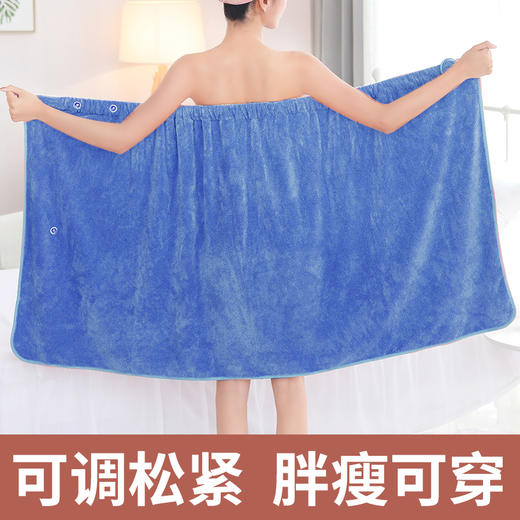 纯棉可穿裹胸浴裙 商品图0
