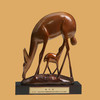 宇达青铜全铜摆件《母子羚》仿复制国礼 家居 装饰 工艺礼品 摆件 商品缩略图0