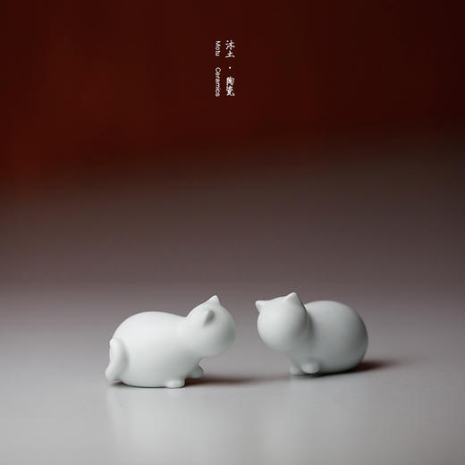 原创经典“外婆家的猫”系列陶瓷摆件礼物【下单赠价值29.9元炫彩杯】 商品图6