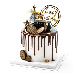 【大奔男神】叮当CAKE爆款生日蛋糕-鲜果奶油蛋糕