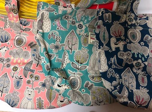 HUJI祤集Sneaky手提袋插画动物小树林 商品图2