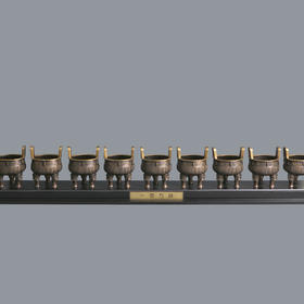 宇达青铜创意艺术品《一言九鼎》鼎 摆件