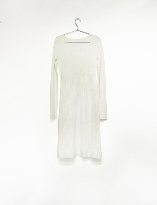 Swaying  黑色/白色无缝连衣裙 商品图5