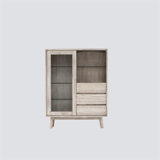 NS家居nsfurniture进口实木餐边柜书柜NSCB-MAD L04B 商品图0