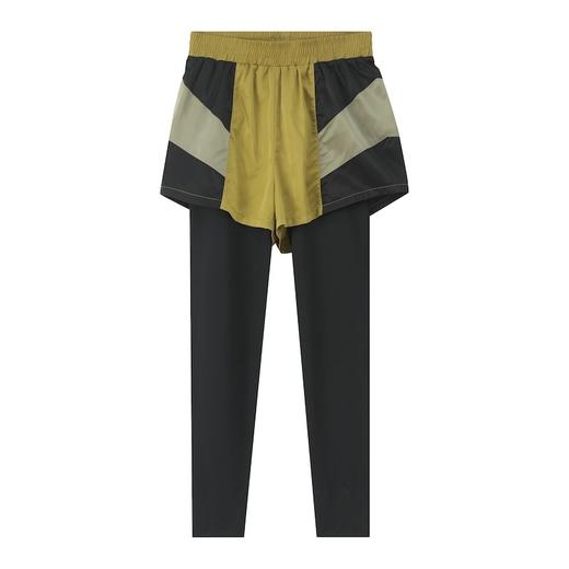 谜底2021秋季新款休闲运动速干紧身 运动裤户外单车裤女213MK1777 商品图4