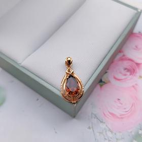 18K镶嵌碧玺吊坠