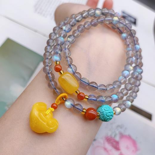 灰月光3圈手串 商品图3