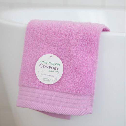 日本那须藤唯美素色无捻11-丁香紫方巾 商品图0