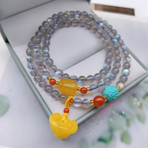 灰月光3圈手串 商品图1