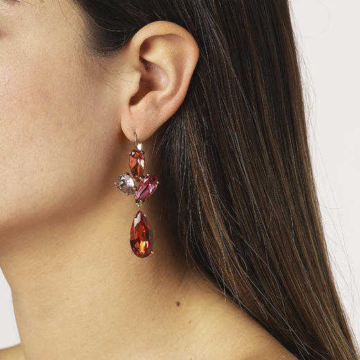 北京仓｜Dyrberg Kern-Amy-红色 耳环［丹麦设计师］ 商品图2